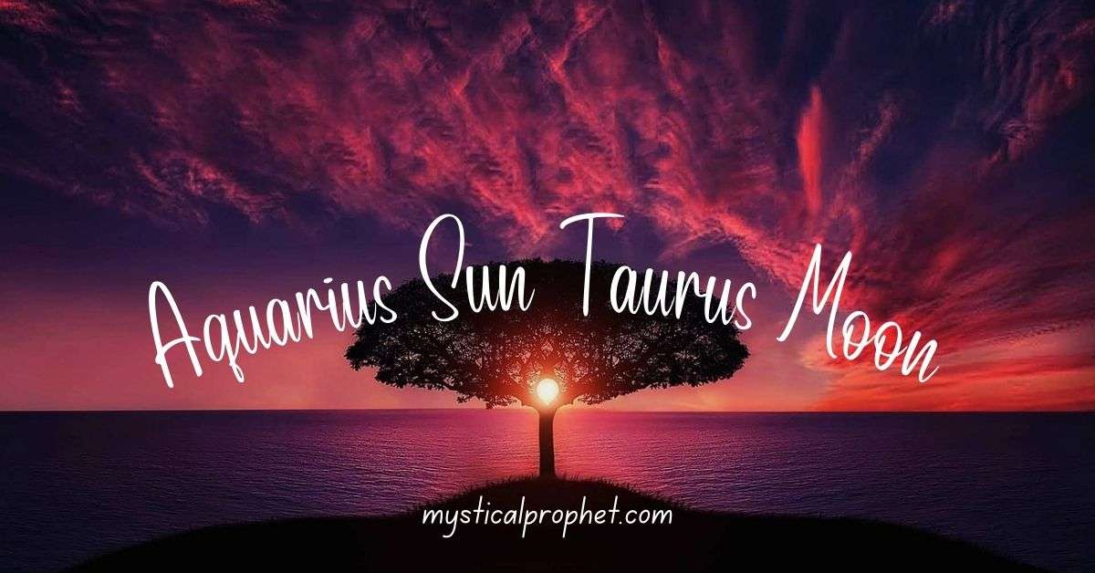 Aquarius Sun Taurus Moon